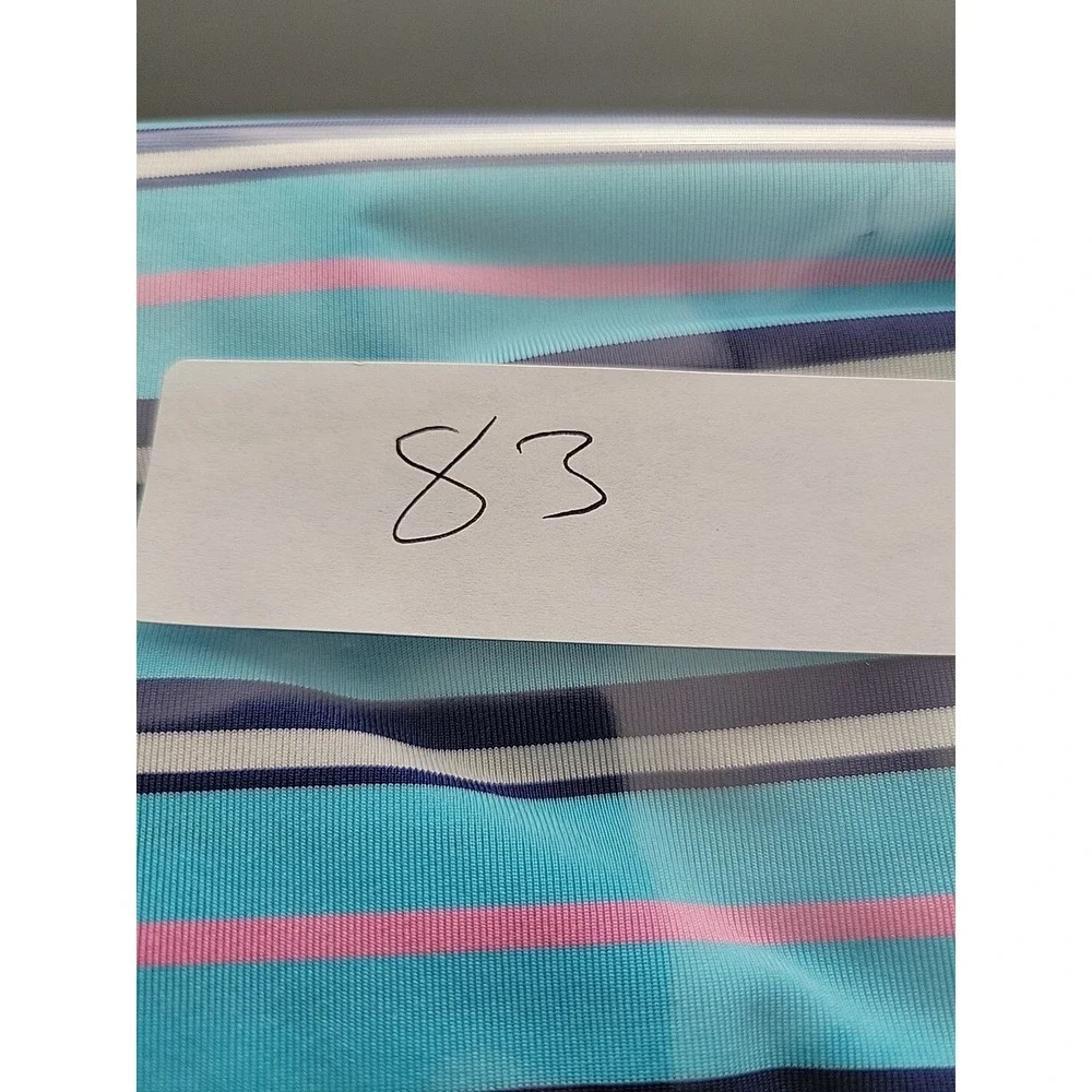 Ralph Lauren‎ RLX Golf Polo Striped Blue And Pink Size XL
